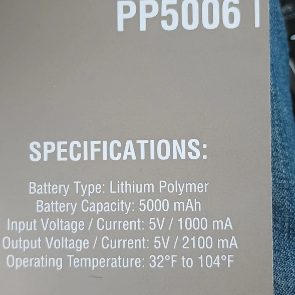 PP5006I Tablet Stand And Built In Power Bank ,NWOT